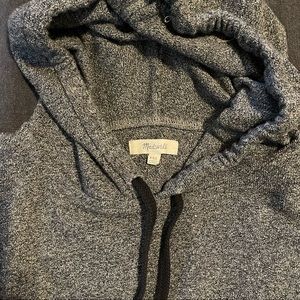 Madewell crop hoodie